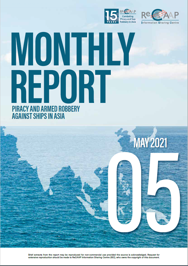 ReCAAP ISC May Report Cover